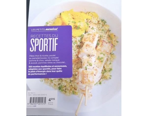 LIVRE 100 RECETTES SPORTIF