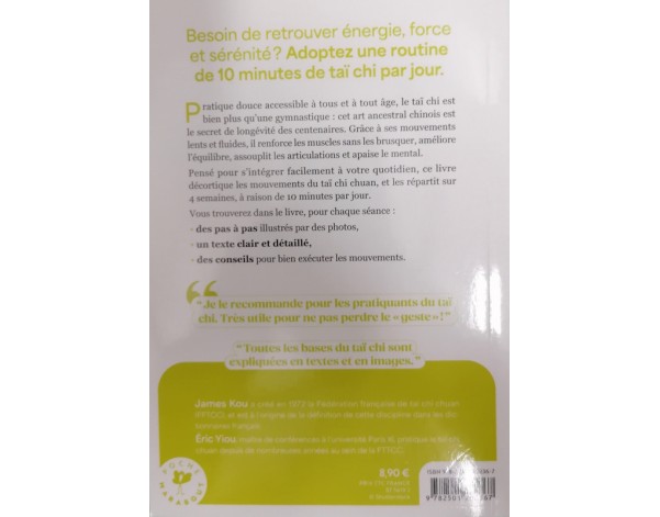 10 MINUTES PAR JOUR TAI CHI