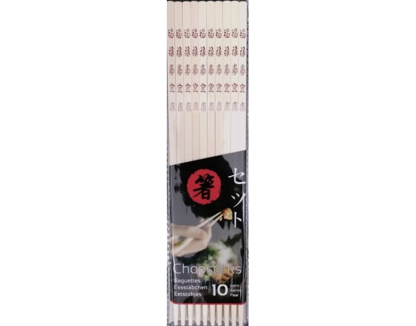BAGUETTE EN BAMBOU 25 CM 10 PAIRES