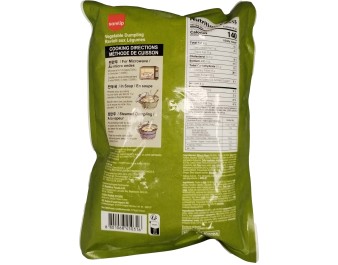 RAVIOLIS AUX LEGUMES 50 P. ****