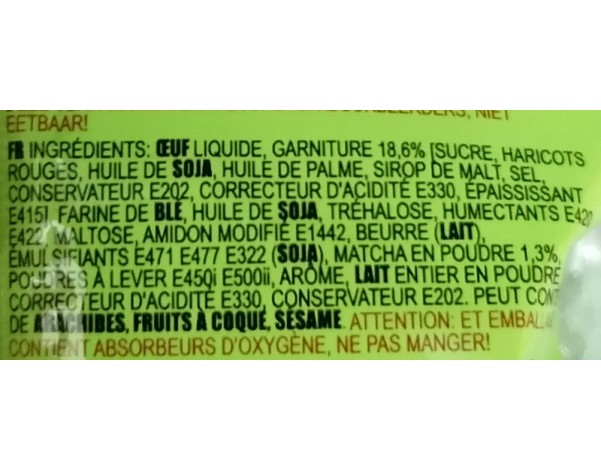 GATEAU DORAYAKI AU THE VERT ET HARICOT ROUGE 3 P.