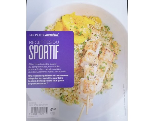 LIVRE 100 RECETTES SPORTIF