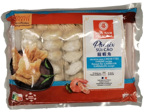 RAVIOLIS CHINOIS AUX CREVETTES 30 P. (SIU KAO) ****