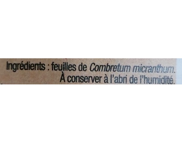 FEUILLE DE KINKELIBA SECHEE