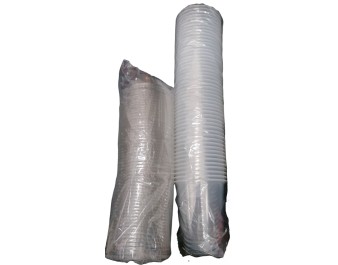 GOBELET EN PLASTIQUE POUR  BUBBLE TEA  500 ML 50 PIECES