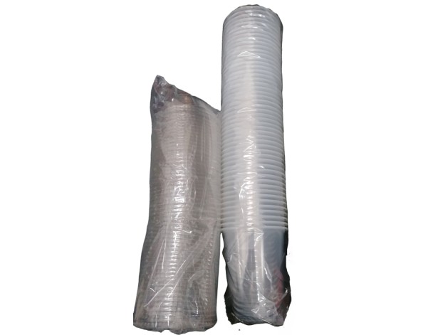 GOBELET EN PLASTIQUE POUR  BUBBLE TEA  500 ML 50 PIECES