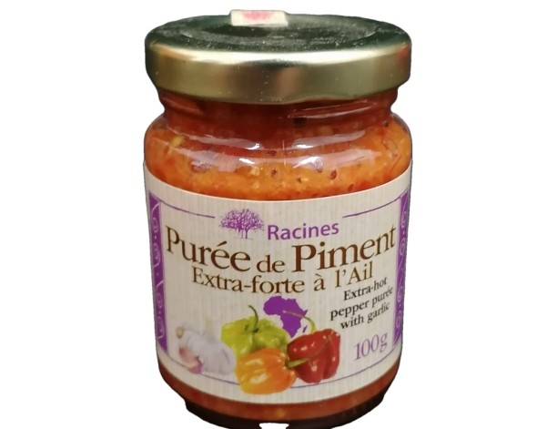PUREE DE PIMENT EXTRA-FORT ROUGE A L’AIL