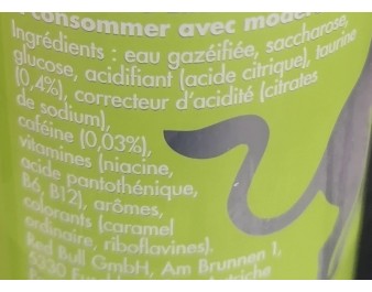 BOISSON ENERGISANTE PISTACHE