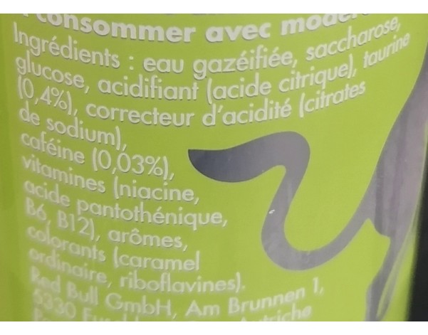 BOISSON ENERGISANTE PISTACHE