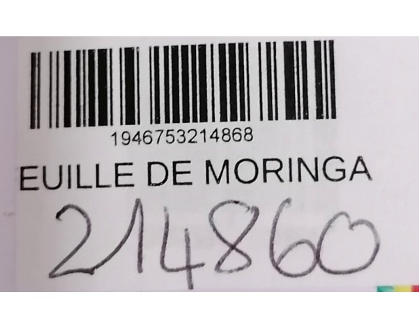MORINGA EN FEUILLE SECHEE