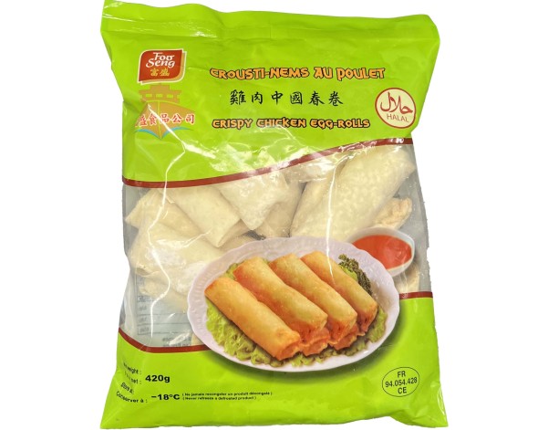 ROULEAUX AU POULET HALAL 14 P ****