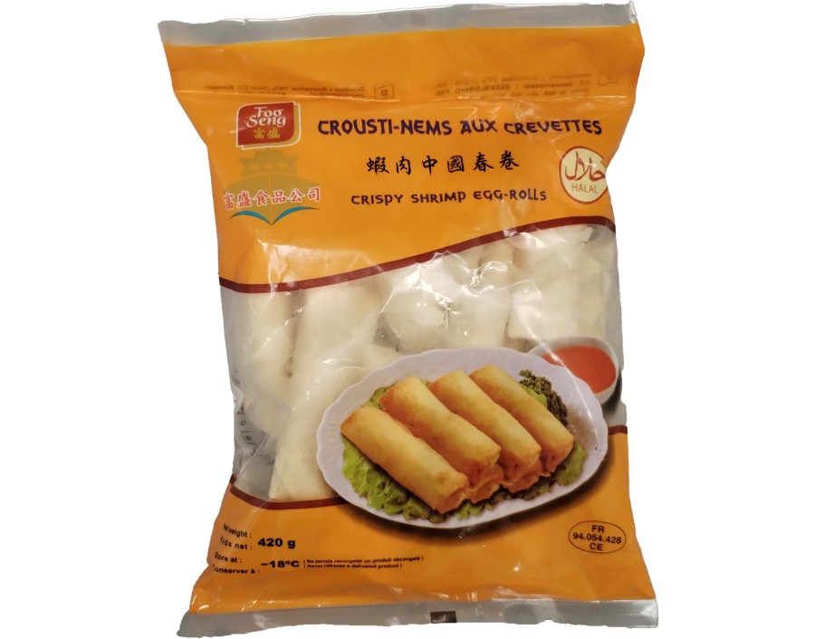 ROULEAUX AUX CREVETTES HALAL 14 P. ****