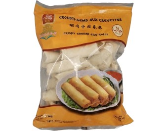 ROULEAUX AUX CREVETTES HALAL 44 P. ****