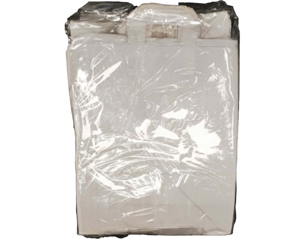 SAC / CABAS KRAFT BLANC 32 + 15  X 40 CM 50 P.