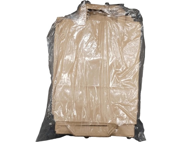 SAC / CABAS KRAFT BRUN 22 + 10  X 28 CM 50 P.
