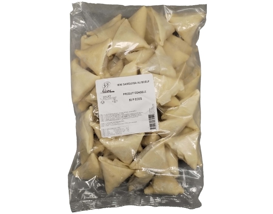 SAMOUSSAS AU BOEUF 50 P. ****