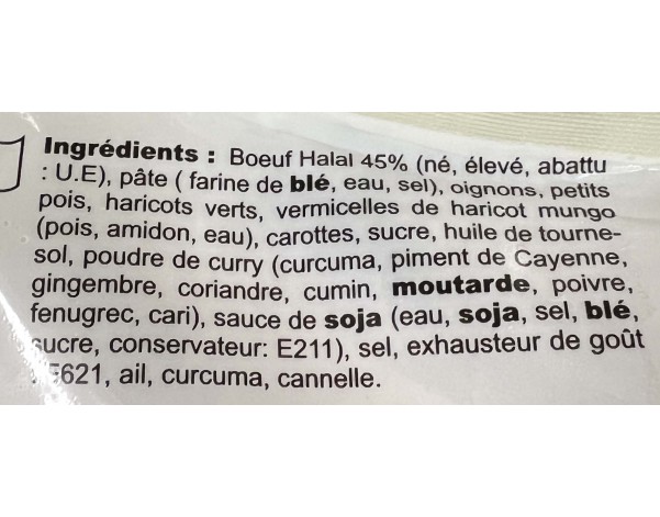 SAMOUSSAS AU BOEUF HALAL 20 P. ****