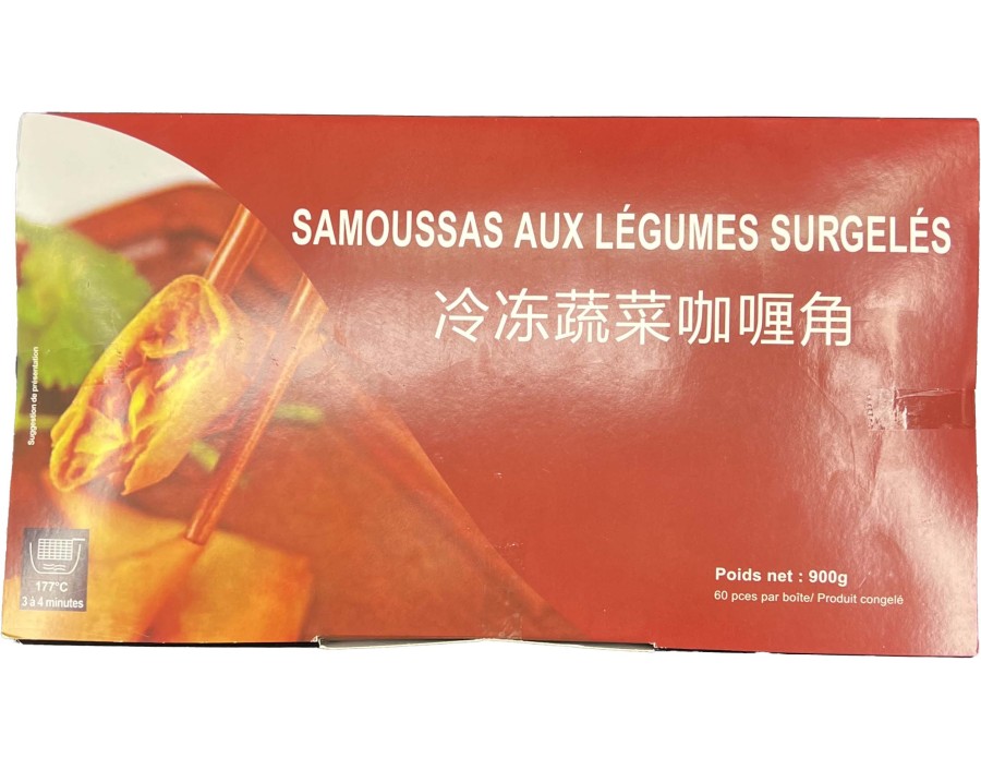 SAMOUSSAS AUX LEGUMES 60 P. ****