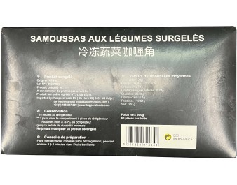 SAMOUSSAS AUX LEGUMES 60 P. ****