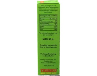 SAUCE DE PIMENT TABASCO JALAPENO DOUX