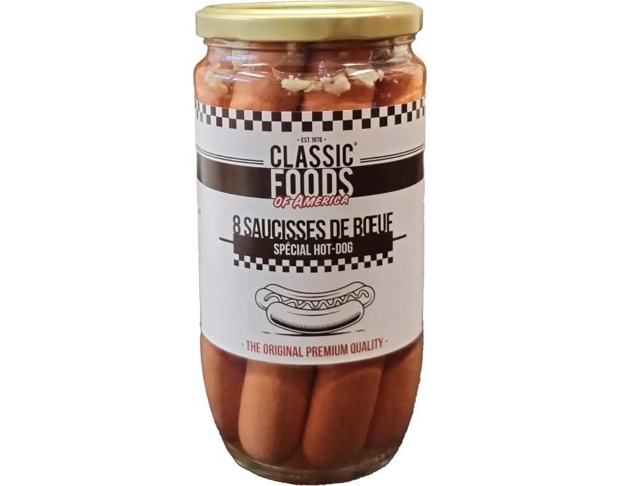 SAUCISSE DE BOEUF HALAL 8 P.