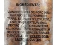 SAUCISSE DE PORC FUMEE ****