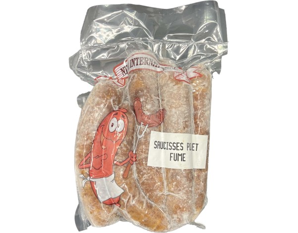SAUCISSE DE POULET FUMEE ****
