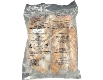 SAUCISSE DE POULET NATURE ****