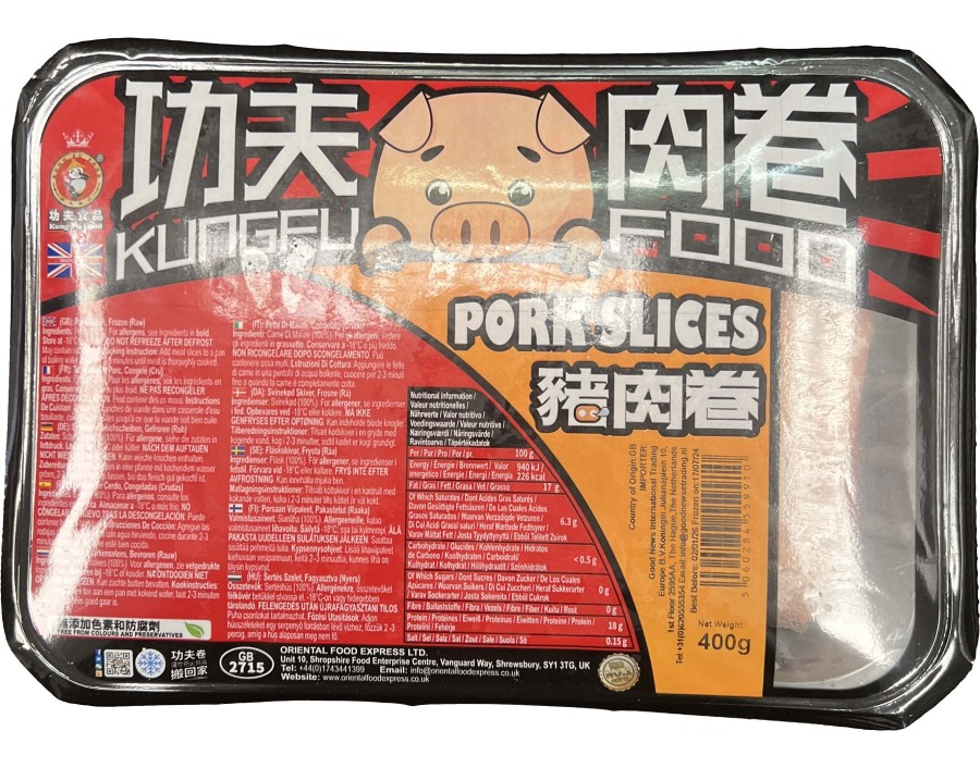 VIANDE DE PORC EN TRANCHE ****