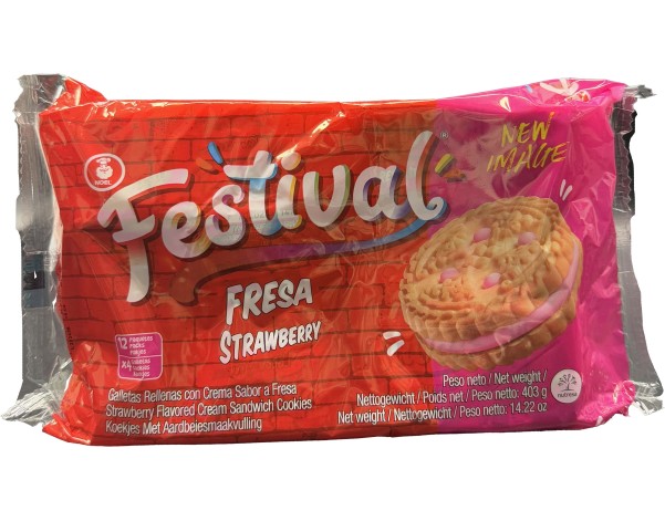 BISCUIT A LA FRAISE 48 P.