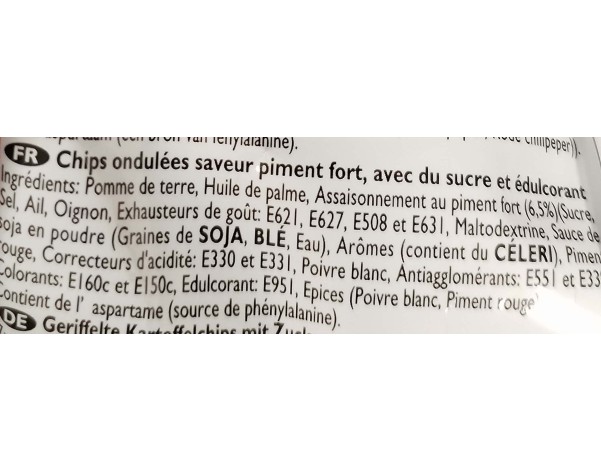 CHIPS PIMENTE KARA MUCHO ONDULE