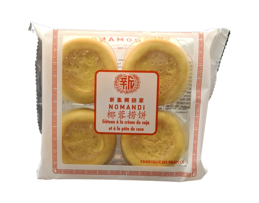 GATEAU A LA CREME DE SOJA ET NOIX DE COCO