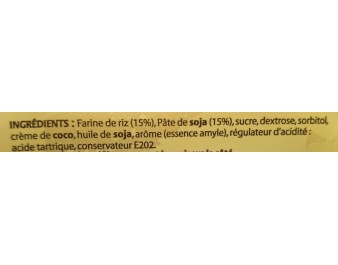 GATEAU DE RIZ A L’AROME BANANE ET AU SOJA