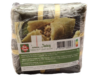 GATEAU DE RIZ GLUANT A LA VIANDE DE PORC CARRE