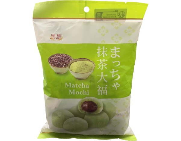 GATEAU MOCHI AROME THE VERT ET HARICOT ROUGE