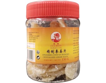 GINGEMBRE CONFIT EN TRANCHES