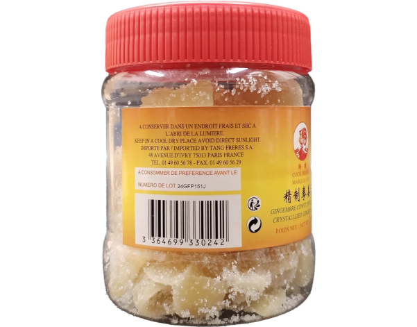 GINGEMBRE CONFIT EN TRANCHES