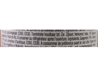 GINGEMBRE EMINCE