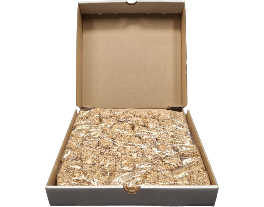 NOUGAT MOU AU SESAME ET CACAHUETE