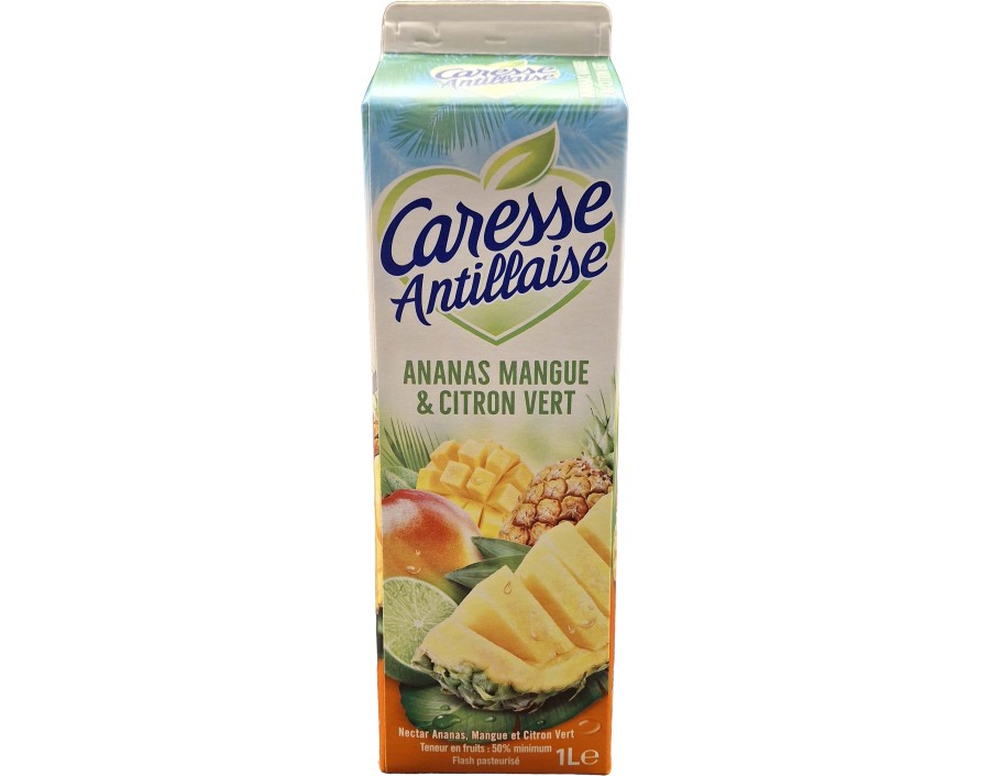 BOISSON ANANAS MANGUE ET CITRON VERT