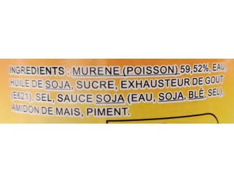 POISSON MURENE ROTIE
