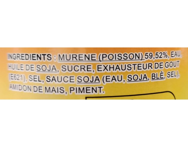POISSON MURENE ROTIE