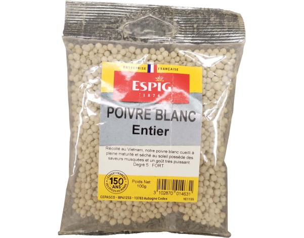 POIVRE BLANC ENTIER