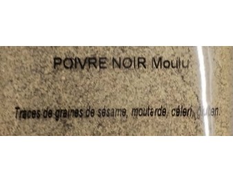 POIVRE NOIR MOULU
