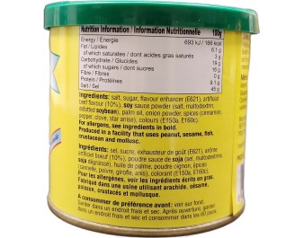 POUDRE ASSAISONNEMENT BOEUF