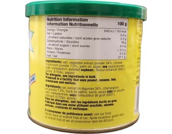 POUDRE ASSAISONNEMENT LEGUMES