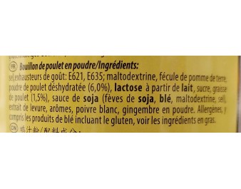 POUDRE ASSAISONNEMENT POULET