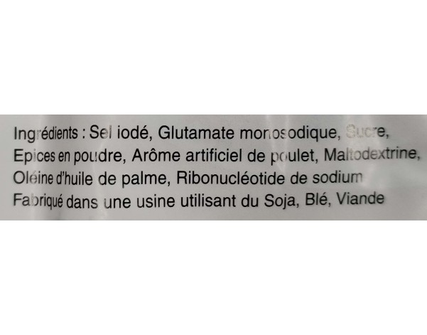 POUDRE ASSAISONNEMENT POULET ROSDEE