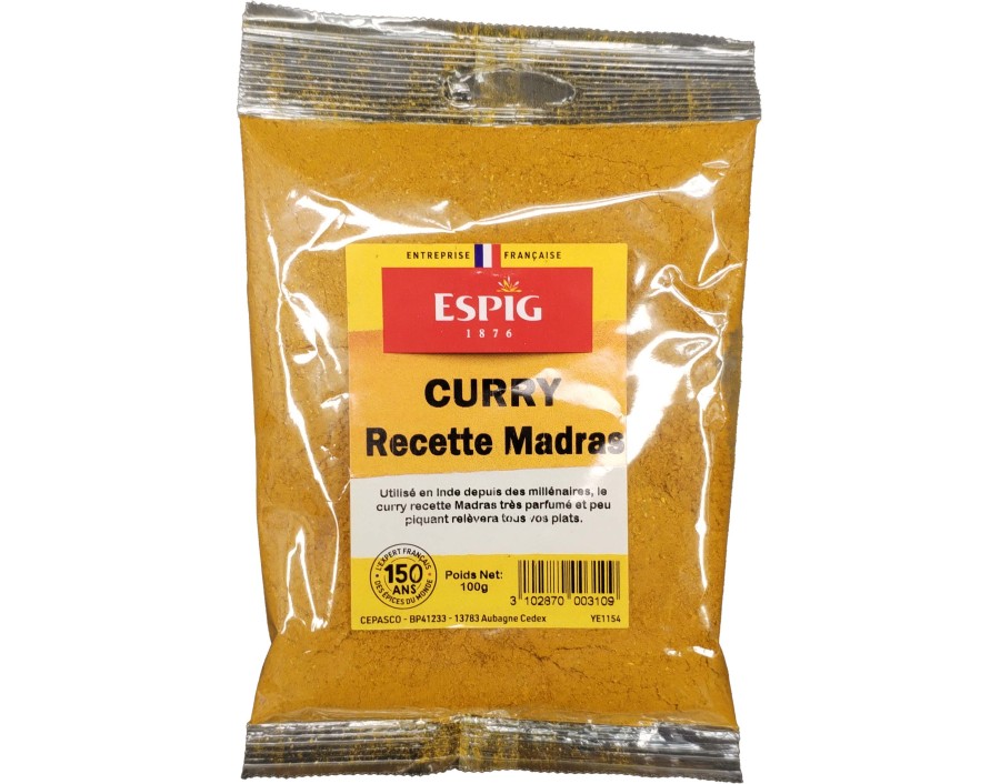 POUDRE DE CURRY MADRAS