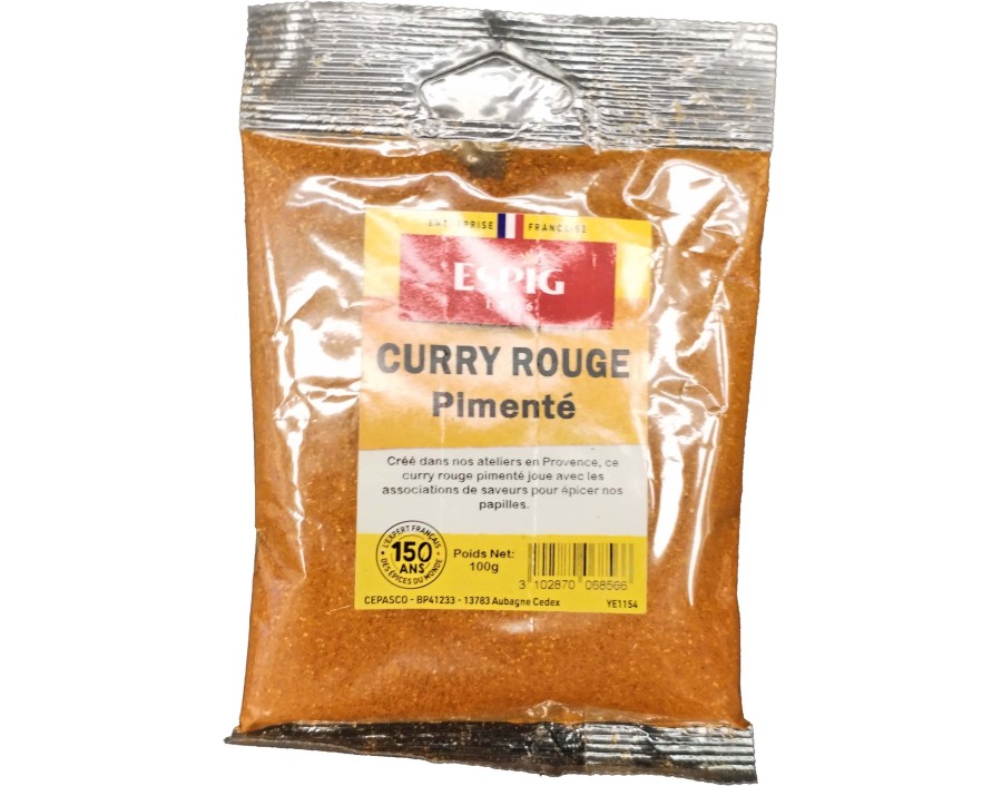 POUDRE DE CURRY ROUGE PIMENTE